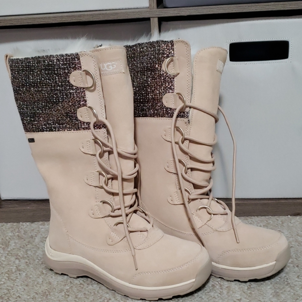 UGG Waterproof Vibram Artic Grip Fur Winter Boots